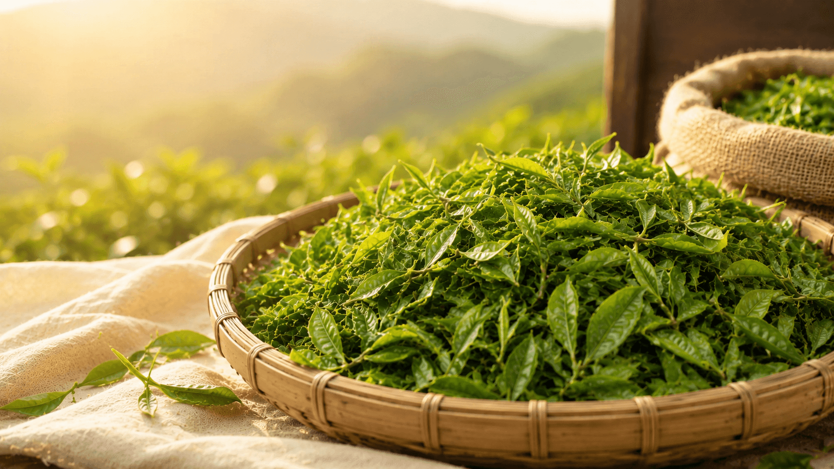 Green tea leaf supply for extract manufacturers